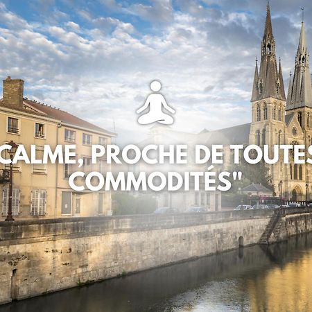 Cocon D'Hiver - Netflix & Wifi - Parking Gratuit - Check-In 24H24 - Kit Bebe Inclus - Emplacement Velos - Goodmarning Chalons en Champagne Luaran gambar