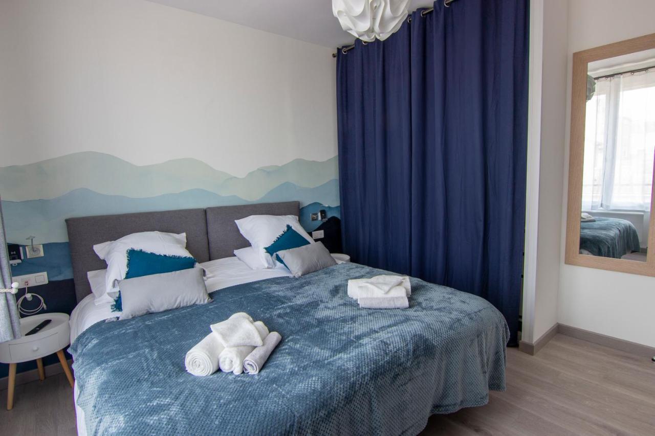 Cocon D'Hiver - Netflix & Wifi - Parking Gratuit - Check-In 24H24 - Kit Bebe Inclus - Emplacement Velos - Goodmarning Chalons en Champagne Luaran gambar