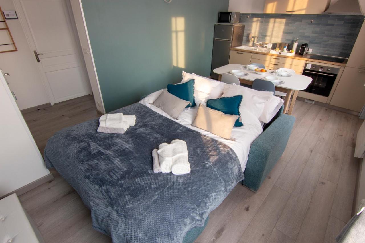 Cocon D'Hiver - Netflix & Wifi - Parking Gratuit - Check-In 24H24 - Kit Bebe Inclus - Emplacement Velos - Goodmarning Chalons en Champagne Luaran gambar