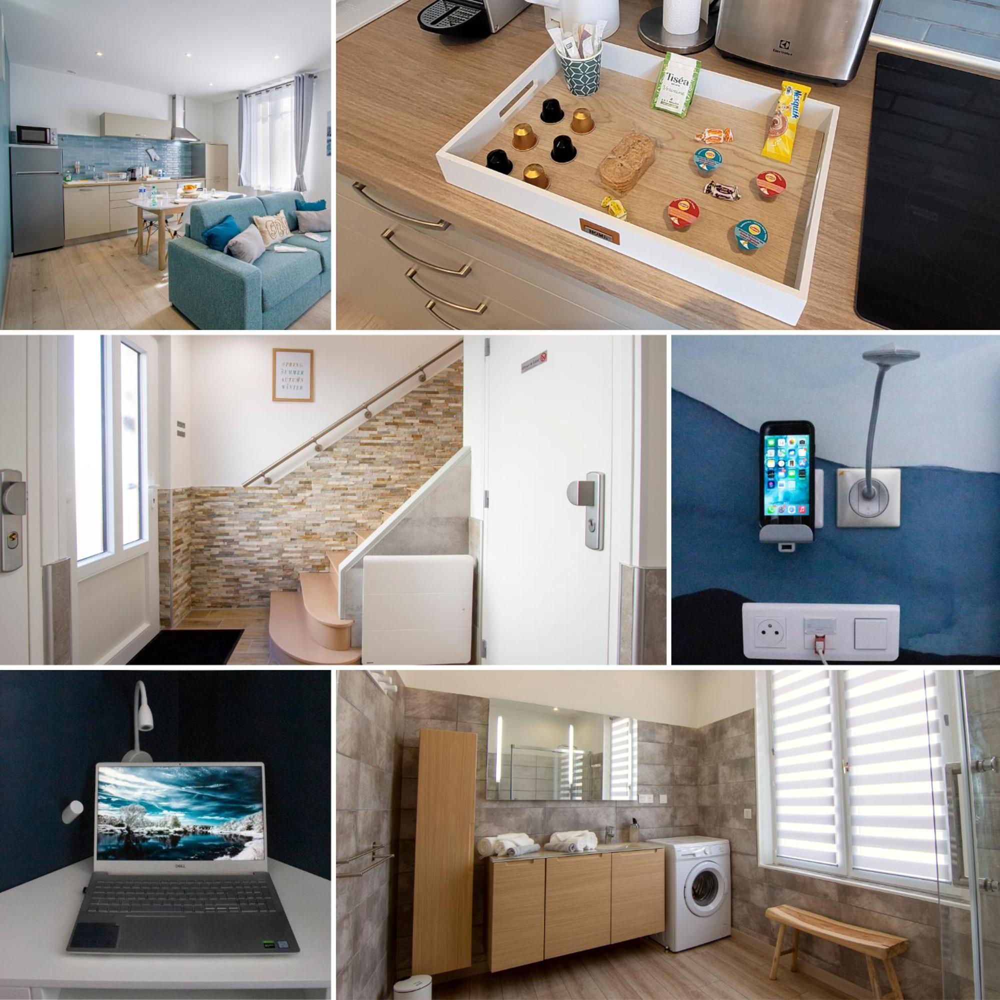 Cocon D'Hiver - Netflix & Wifi - Parking Gratuit - Check-In 24H24 - Kit Bebe Inclus - Emplacement Velos - Goodmarning Chalons en Champagne Luaran gambar